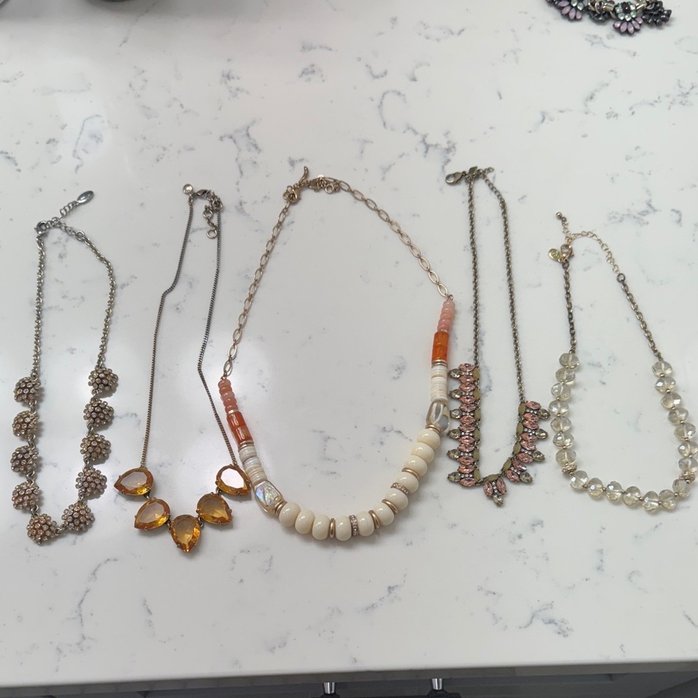 Lot of 5 Necklaces